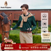 顺滑亲肤 POLO衫 暇步士男装 新款 百搭长袖 2025秋季 时尚 翻领T恤