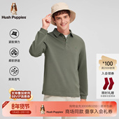 顺滑弹力商务休闲长袖 POLO衫 2025秋季 新款 商场同款 暇步士男装