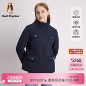 冬季 暇步士女装 简约通勤立领棉衣保暖休闲棉服女 挺括有型