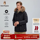 貉子毛领户外工装 羽绒服男 冬季 新款 高端御寒派克服 暇步士男装