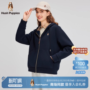 经典 冬季 暇步士女装 基础保暖拉绒针织外套女 商场同款