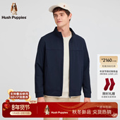 复合空气层 暇步士男装 2025秋季 新款 保暖绒感立领行政夹克外套