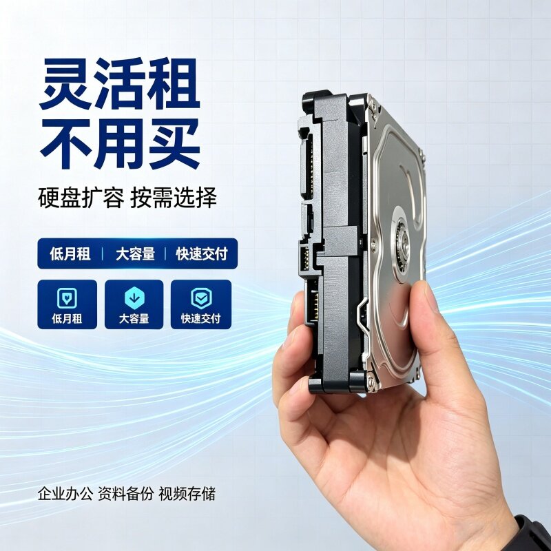1T2T3T4T8T硬盘出租 监控器材配件