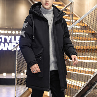 冬季男士棉衣外套初中学生羽绒棉服男款连帽棉袄男生秋冬潮牌棉衣