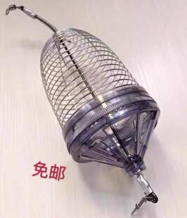 金勋诱饵笼海钓不锈钢打窝打窝器饵料笼黄鸡笼可调节虾笼海钓配件