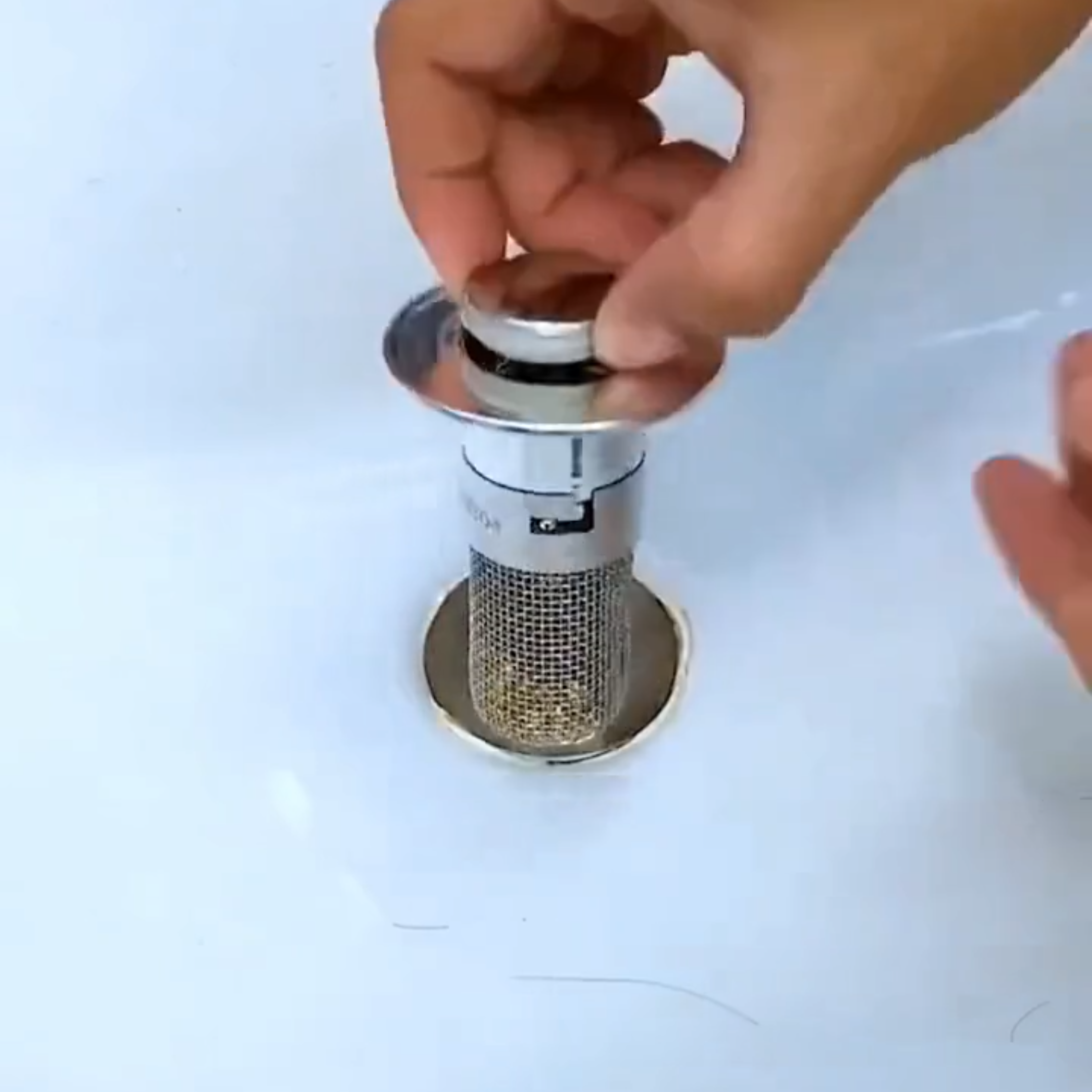 脸盆塞子脸盆漏水面盆洗手盆通用弹跳芯304不锈钢防臭堵孔塞器