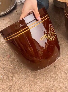 老式土陶大水缸家用储水酿酒发酵腌菜缸陶瓷米缸酱缸酸菜缸2026