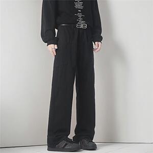 美式cleanfit弯刀工装裤男高街多口袋阔腿长裤G3237-P65图片