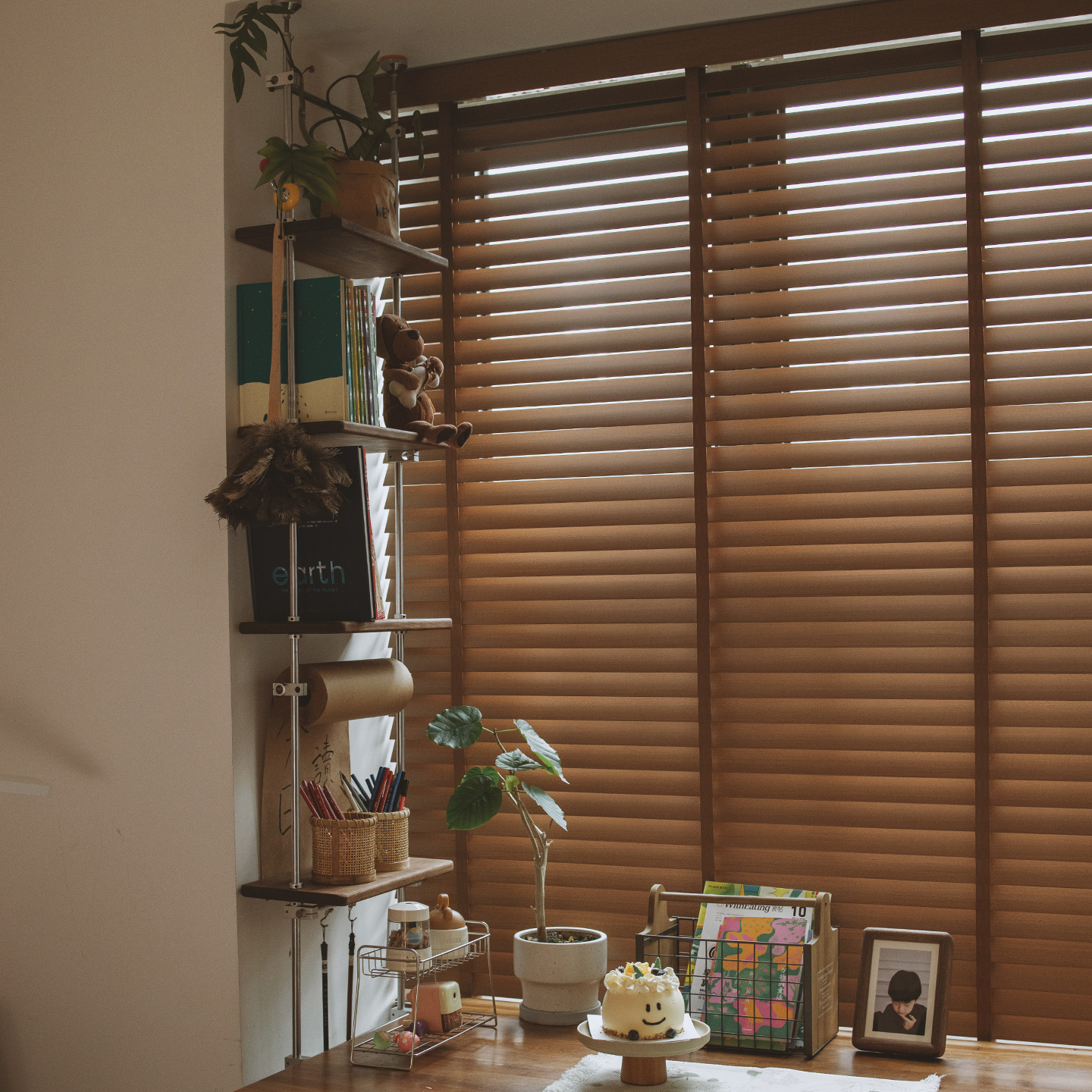 免打孔飘窗光轴置物架diy材料包