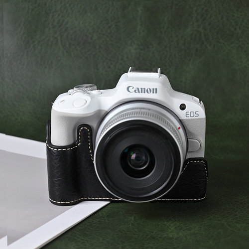 佳能R50保护套R10200D二代R8RP相机包微单壳配件皮套R5R6IIR7m50