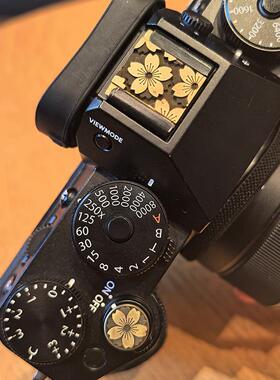 适用富士xt50xt30二代热靴盖xm5x100vi相机快门按钮尼康z30zf配件