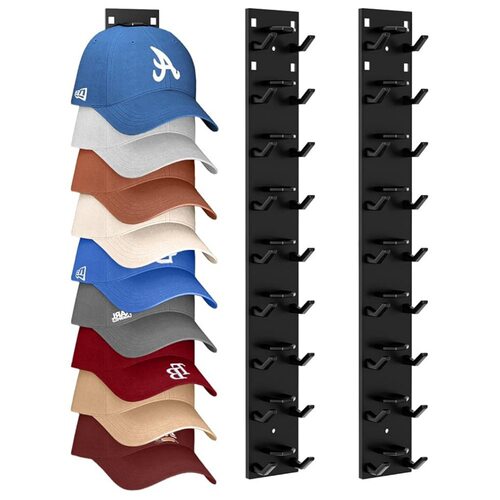 Hat Organizer二代新品棒球帽架壁挂收纳架 帽子收纳展示架