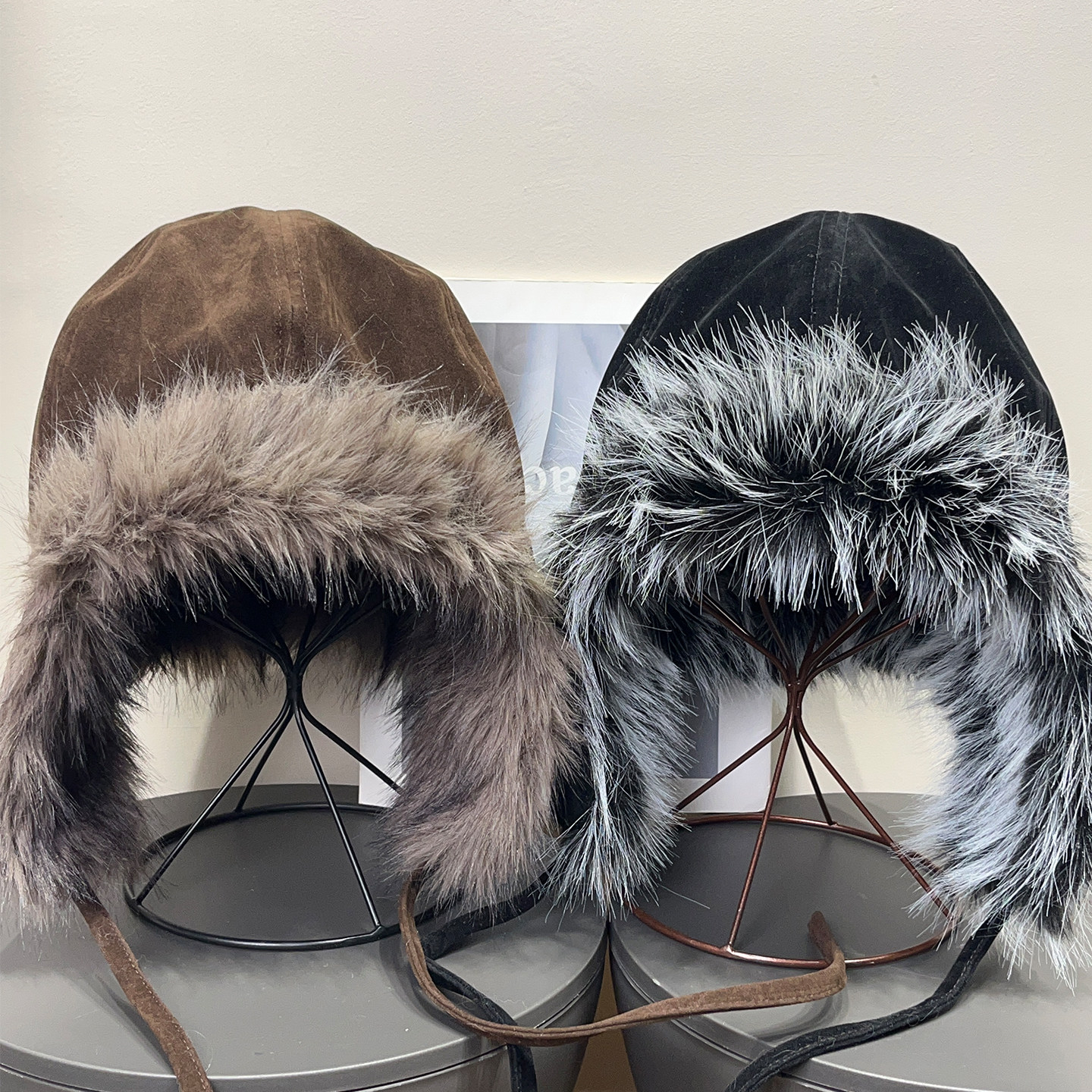 大头围复古新疆雪乡毛绒雷锋帽男女秋冬保暖防寒防风百搭护耳帽子