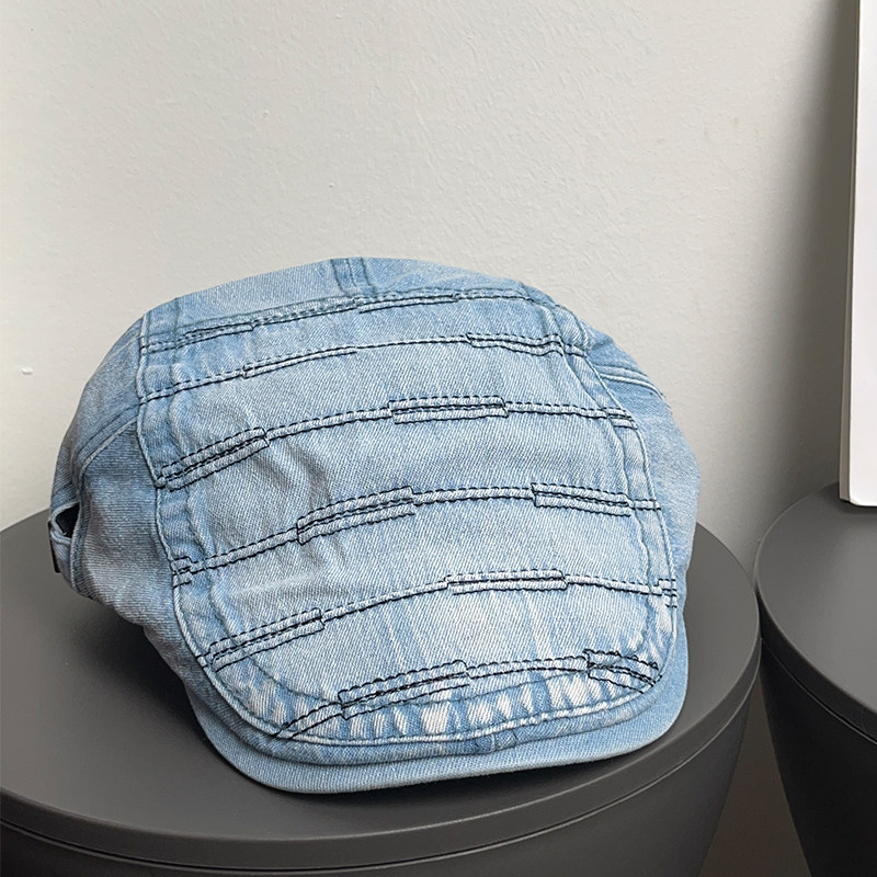 春秋休闲前进帽子做旧水洗复古潮