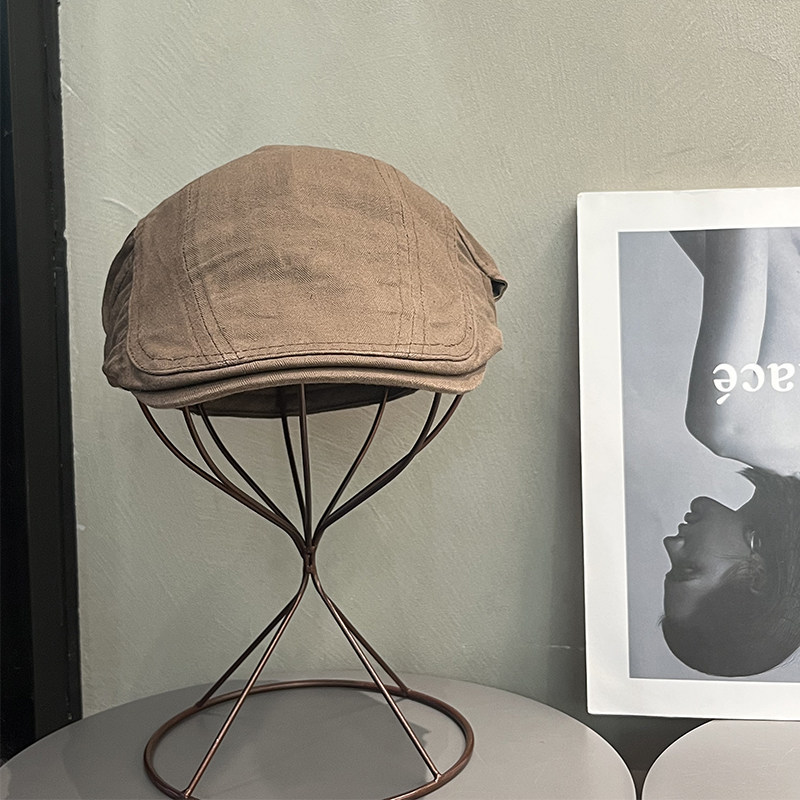 日系复古着前进帽女春夏百搭休闲大头围文艺贝雷帽子显脸小报童帽,服饰配件/皮带/帽子/围巾,帽子,淘宝优惠券,粉丝福利购,淘宝优惠卷