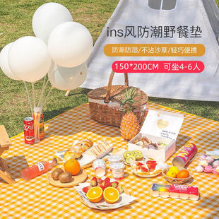 【五一出游必备】户外防潮大号野餐垫