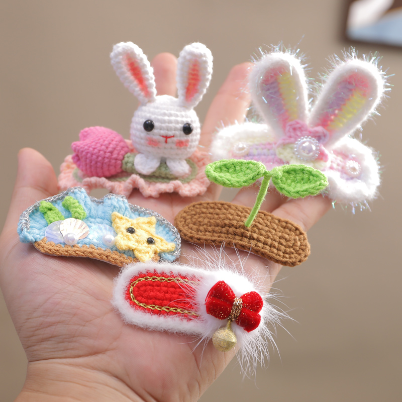 妞童饰品可爱女趣味儿童发夹