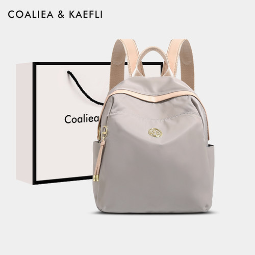 官网COALIEA&HAEFLI防水双肩包女
