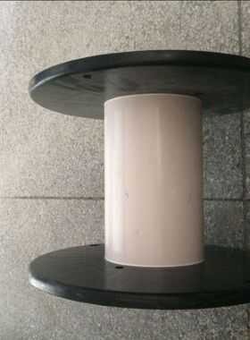 常红线盘黑色PP组合盘片+PVC管绕线盘400直径内宽100mm-350mm