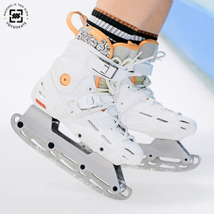 柚子轮滑轮滑鞋转换冰刀溜冰鞋刀架冰面刀架溜冰刀片旱冰转冰刀片