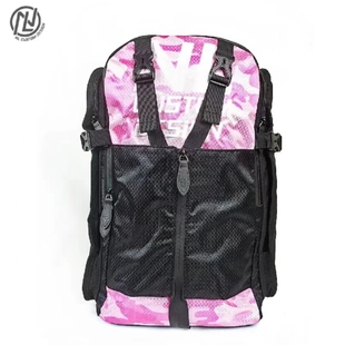 台湾NL Airdry轮滑骑行双肩背包防水铁人三项多夹层大容量赛事