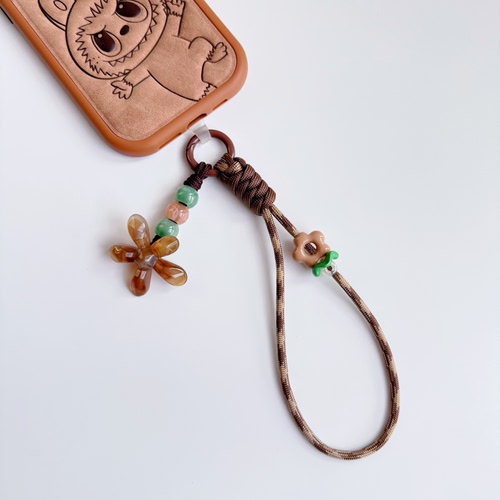 原创设计秋季新品可爱花朵手机挂绳手机链手机壳挂绳挂饰包包挂饰