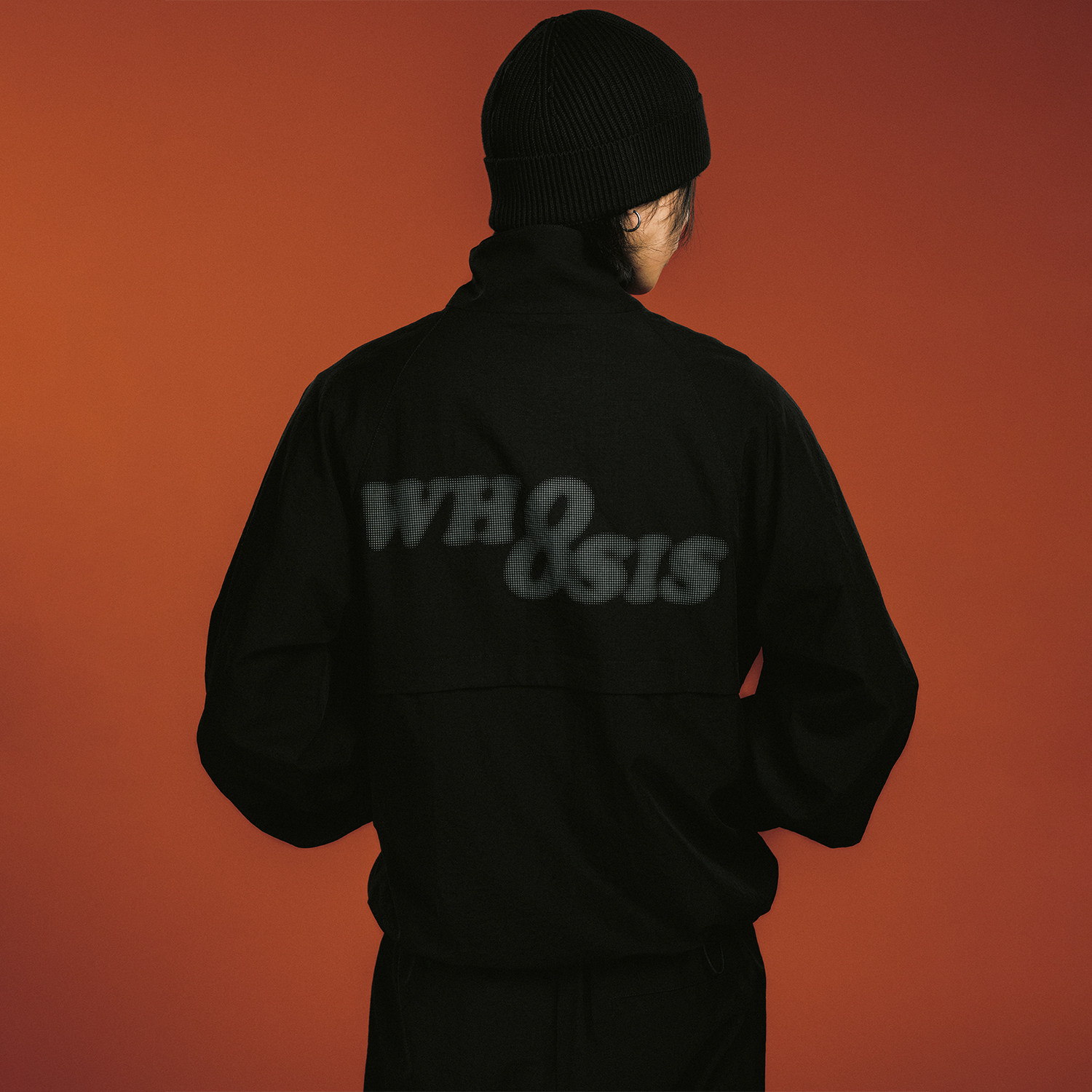 WHOOSIS（不知其名）幻影logo运动外套秋季酷飒松弛感通勤潮男女图片
