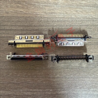 HTK本多 HDRA-EC68FDT+ SCSI VHDCI 0.8mm间距 68PIN线对板连接