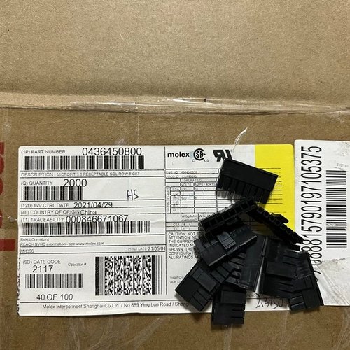 molex连接器 436450800 43645-0800 3.0mm间距 原装现货 一个起售