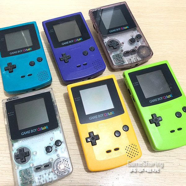 中古原装GAMEBOY COLOR游戏机非翻新二手GBC游戏机GBC收藏怀旧