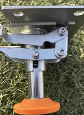 国产替代米思米FLOK100 FLOKS100制动件 地刹器 孔距70*110