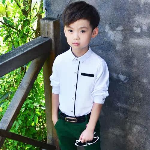 Chemise garcon à manche longue - Ref 2073533 Image 3