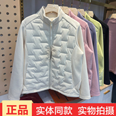 帛泰6866女羊毛羽绒服秋冬针织拼接保暖立领内胆外套