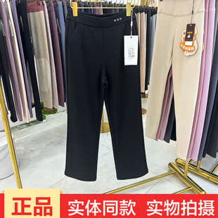 澳洲鸟5121秋冬新款女士中老年妈妈加绒休闲大码直筒裤微喇裤长裤