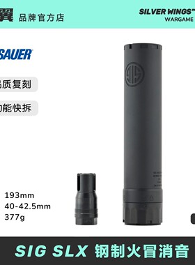 〔 SIG SLX 〕钢制火冒帽快拆金属消音 高品复刻 改装装饰