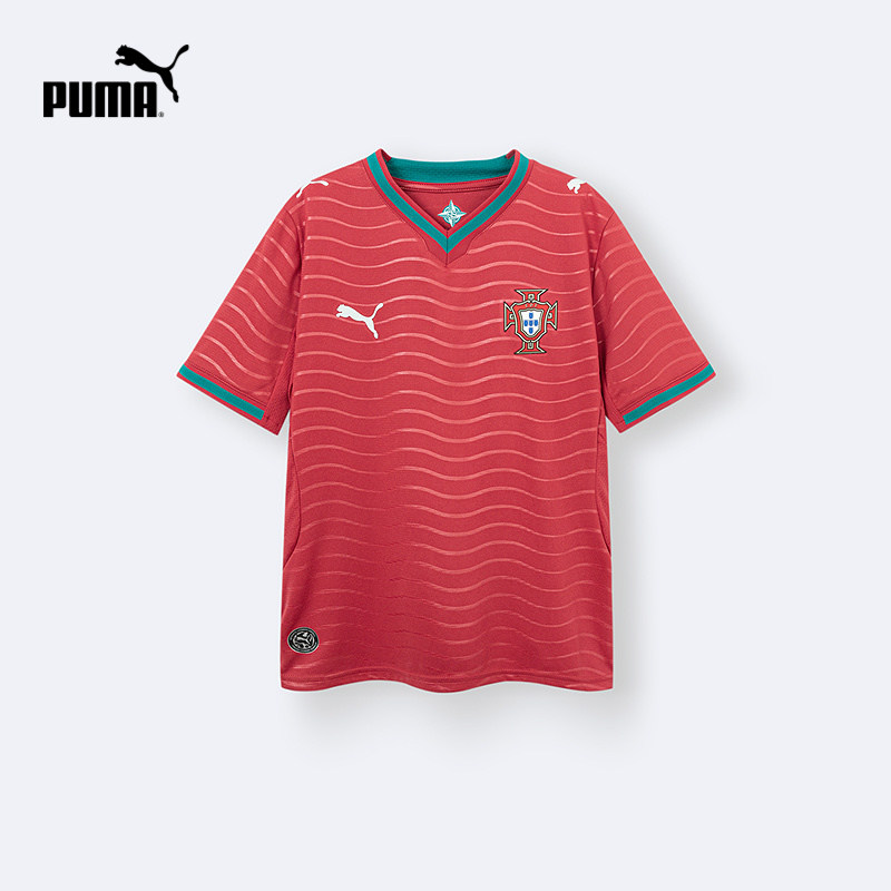 PUMA彪马童装儿童短袖T恤26年主场球衣葡萄牙国家足球队世界杯,童装/婴儿装/亲子装,T恤,淘宝优惠券,粉丝福利购,淘宝优惠卷