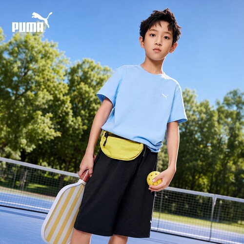 【渠道】PUMA彪马童装26春夏新款儿童短袖套装时尚运