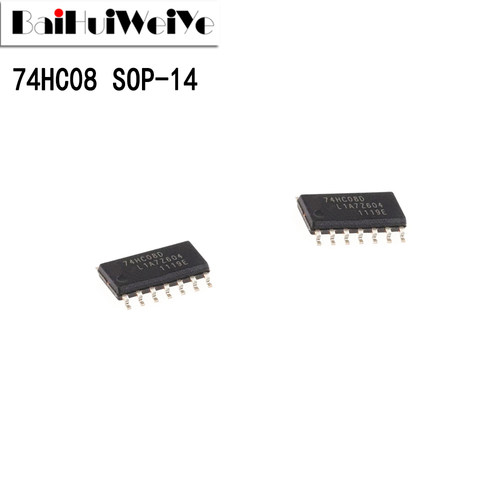 74HC08D SN74HC08D 贴片 SOP14 四二输入与门 集成电路芯片 全新