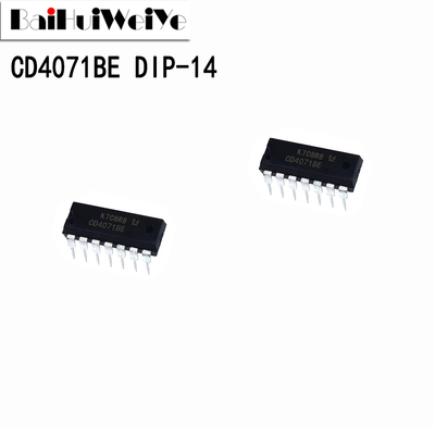 CD4071BE CD4071BD 直插 DIP-14 逻辑芯片 四2输入端 全新国产