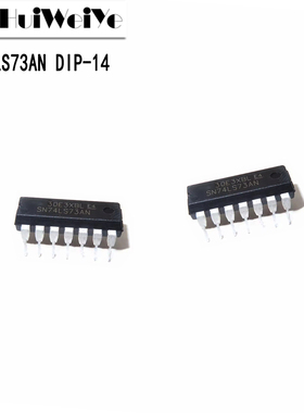 SN74LS73AN SN74LS73N 74LS73 直插DIP-14 逻辑-触发器芯片 全新