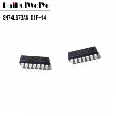 SN74LS73AN SN74LS73N 74LS73 直插DIP-14 逻辑-触发器芯片 全新