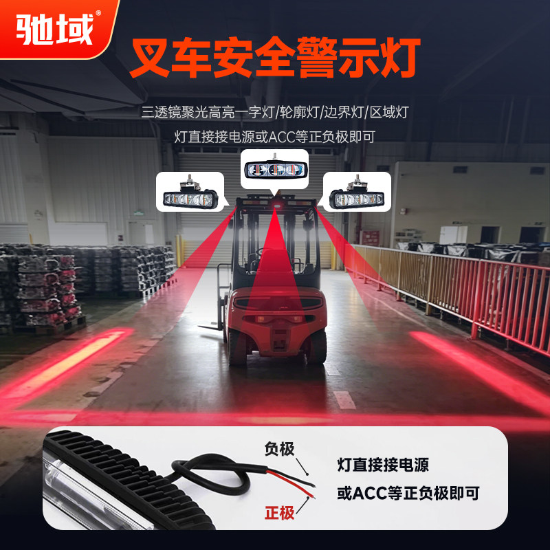 驰域叉车AI防撞系统挖掘机BSD盲区监测安全防护电子围栏倒车雷达