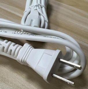 出口日本电源线1米JTE认证纯铜线日式两插8字尾PSE电源线0.75平方