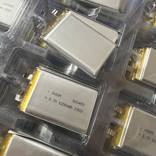 蓝牙耳机音箱3.7V不带保护板聚合物锂池1200mAh规格603450