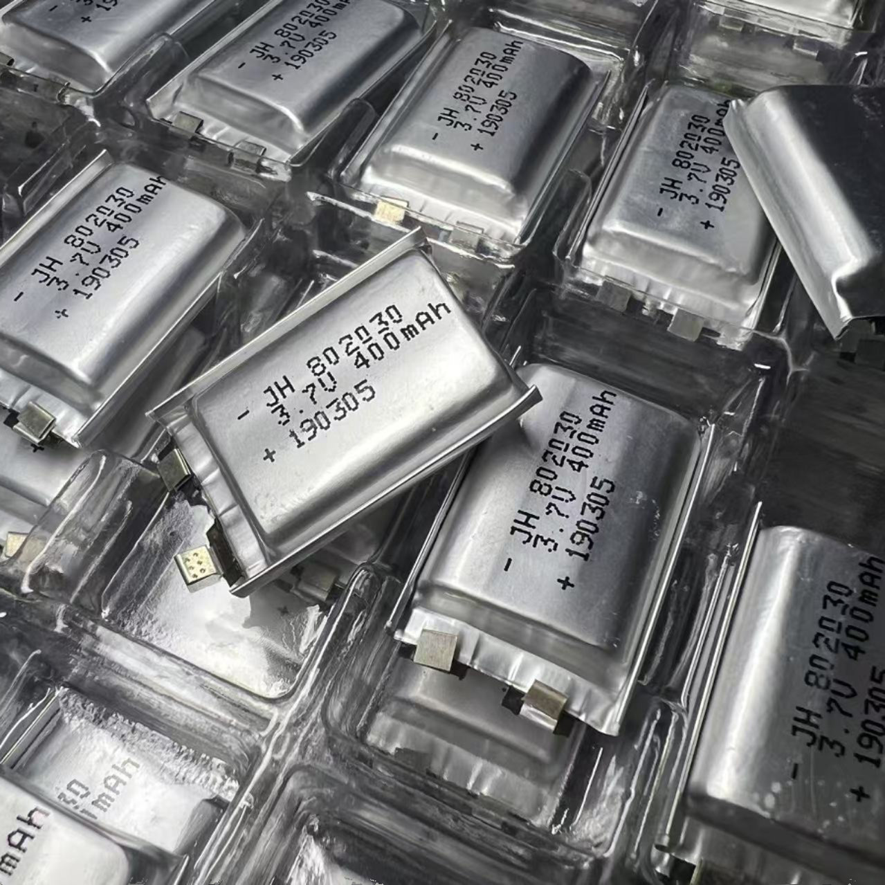 纯钴聚合物锂电池3.7V 400mah蓝牙音箱TWS充电仓电池规格802030