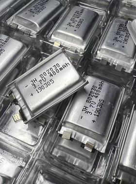 纯钴聚合物锂电池3.7V 400mah蓝牙音箱TWS充电仓电池规格802030