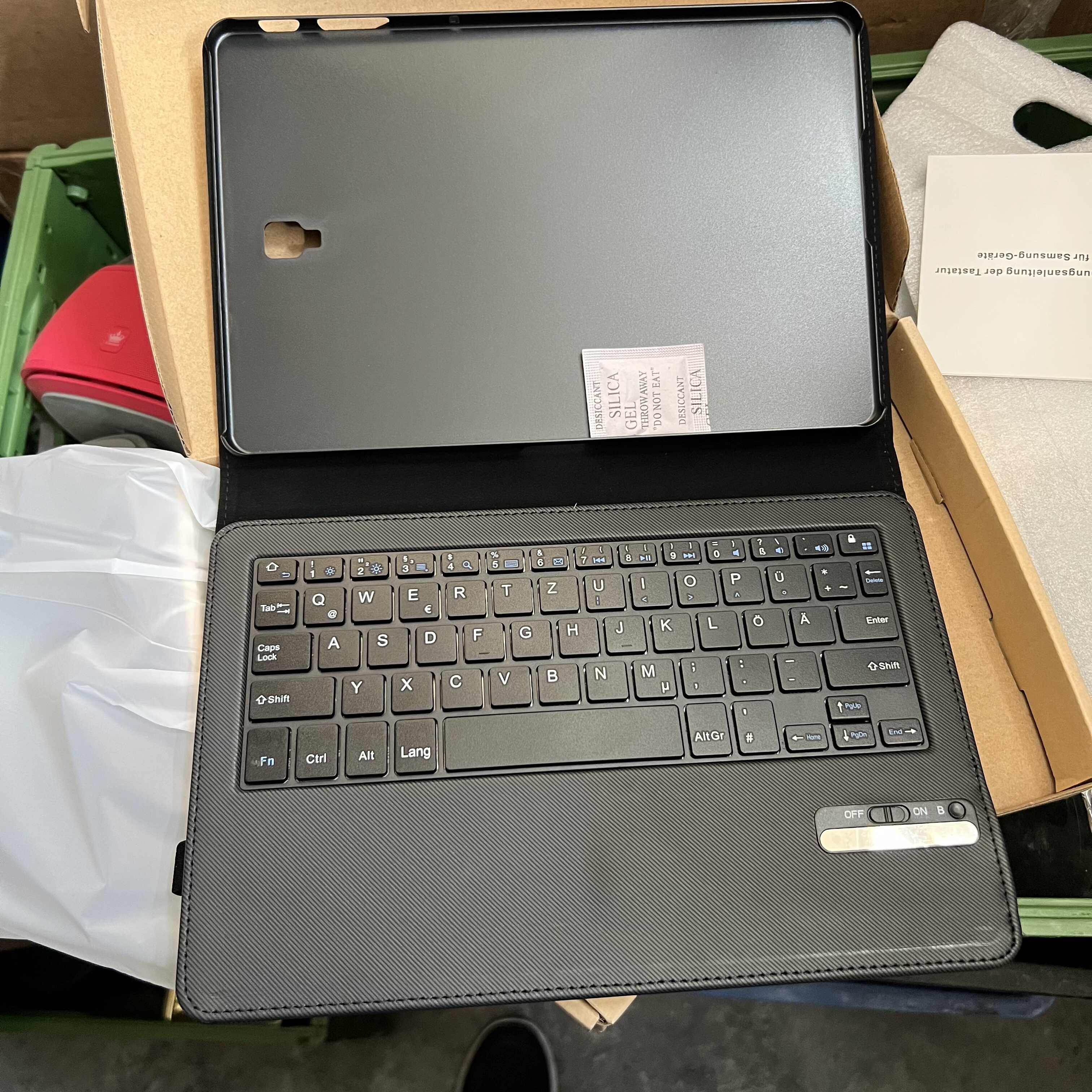 坏机 适用三星TAB S4 10.5寸平板保护壳磁吸蓝牙键盘带笔槽防摔