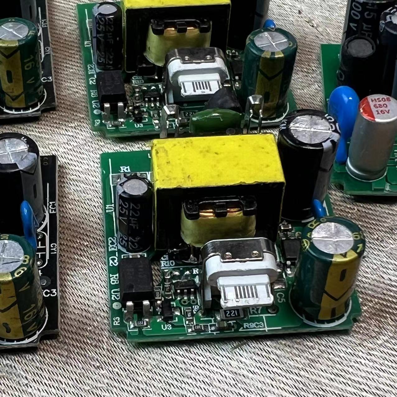 DIY研究手机平板充电器PCBA板子type-c充电器板快充DP充电板子20W
