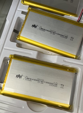 NV 3.7v聚合物软包锂电池8000mah适用移动电源充电宝电芯9060100