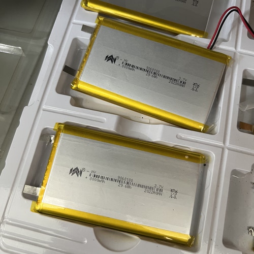 NV 3.7v聚合物软包锂电池8000mah适用移动电源充电宝电芯9060100